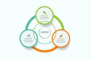 Business data visualization. Process chart. Abstract elements of graph, diagram with 3 steps, options, parts, or processes. Vector business template infographic, design, vector,2,3,4,5,6,