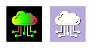 Cloud Computing Vector Icon