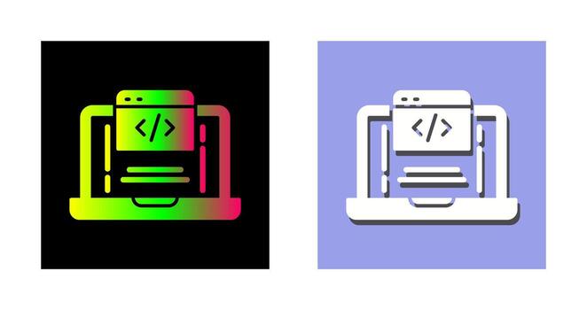 Coding Vector Icon
