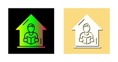 Home Learning Vector Icon