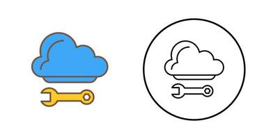 Cloud Computing Vector Icon