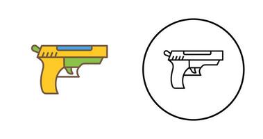 icono de vector de pistola