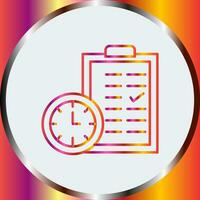 Time Planing Vector Icon