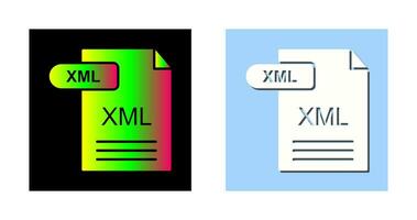 XML Vector Icon