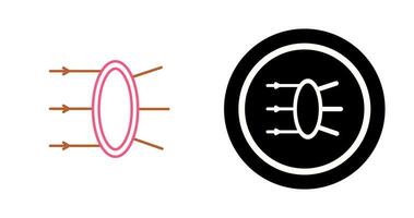 Refraction Vector Icon
