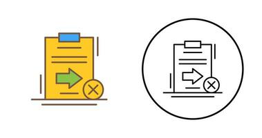 Send Failed Vector Icon