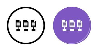 Network Files Vector Icon