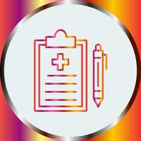 Medical Record Vector Icon