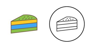 Cake Slice Vector Icon