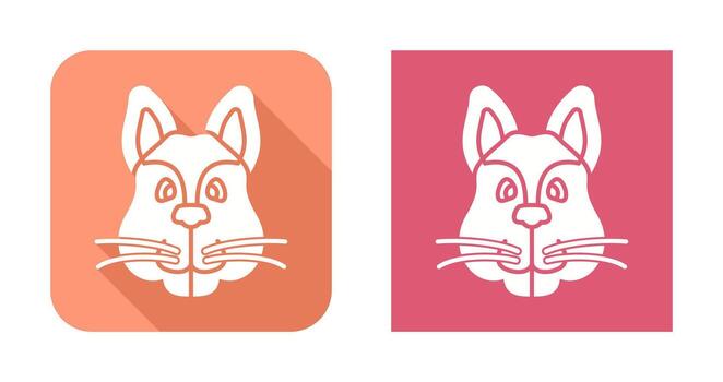 icono de vector de ardilla