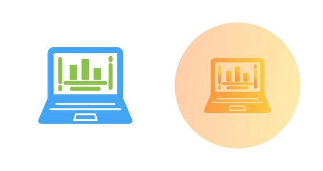 icono de vector de presentación