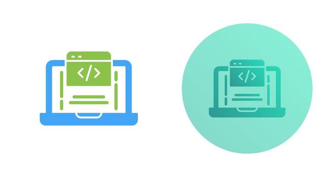 Coding Vector Icon