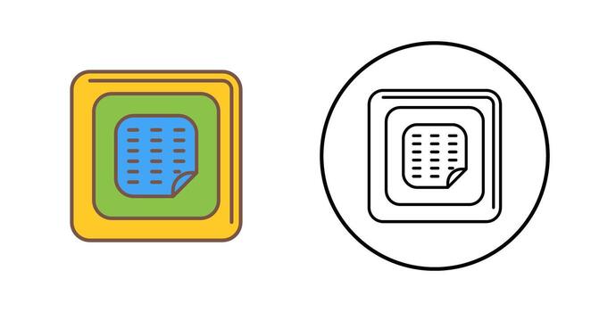 icono de vector de parche de nicotina