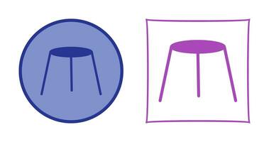 Unique Stool Vector Icon