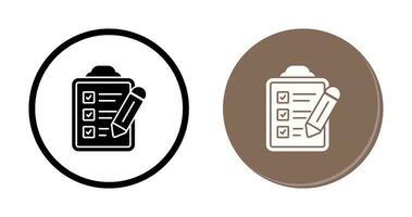 Checklist Vector Icon