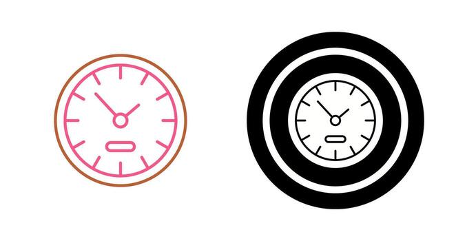 Clock Vector Icon