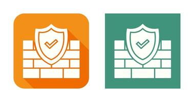 FireWall Vector Icon