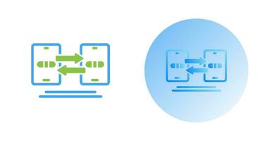 Data Synchronization Vector Icon