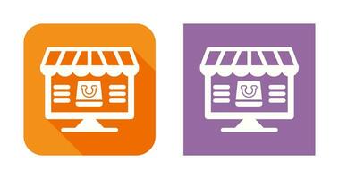 Online Shopping Vector Icon