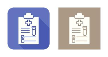 Medical Report Vector Icon