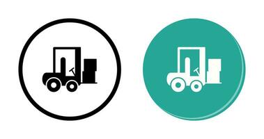 Forklifter Vector Icon