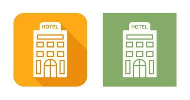 icono de vector de hotel