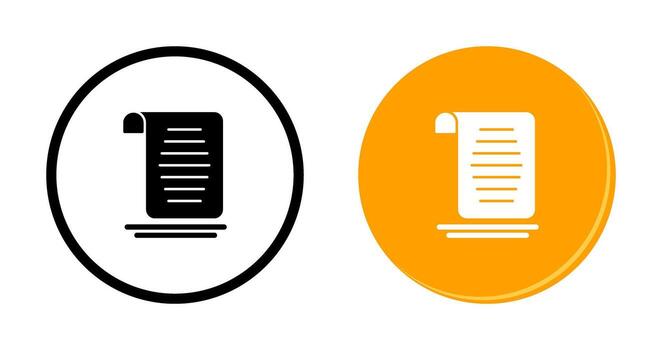 Document Vector Icon