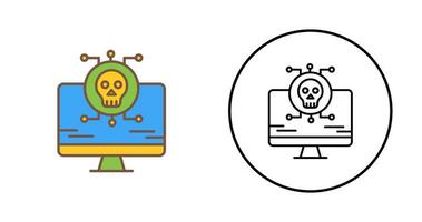 Virus Attack Vector Icon