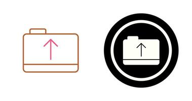 Unique Folder Vector Icon