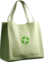 Reusable bag png with AI generated.