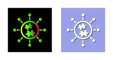 icono de vector de rompecabezas