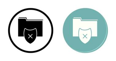 Vulnerable Folder Vector Icon
