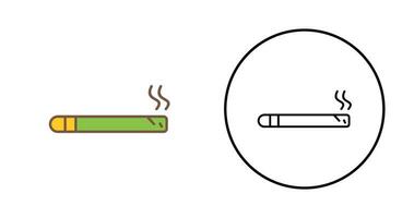 icono de vector de cigarro