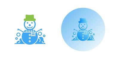 Snowman Vector Icon