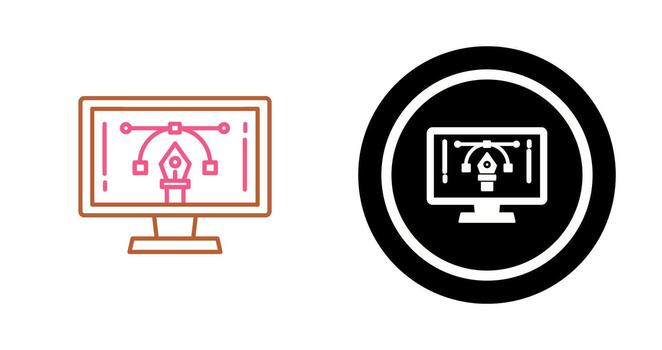 Elearning Vector Icon