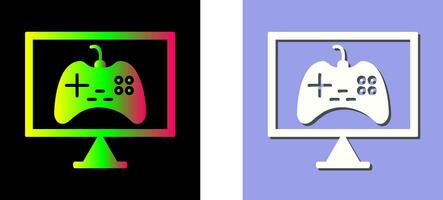 Unique Online Games Vector Icon