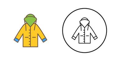 Raincoat Vector Icon