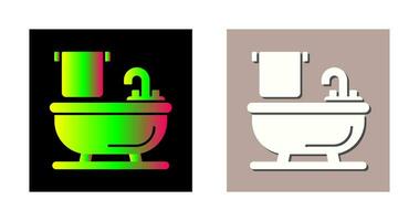 Bathtub Vector Icon