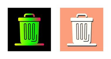 Trash Can Vector Icon