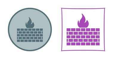Firewall Vector Icon