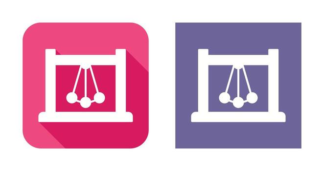 icono de vector de péndulo