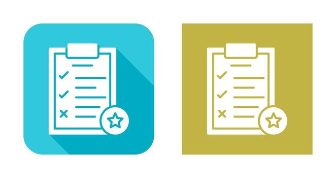 Task List Vector Icon
