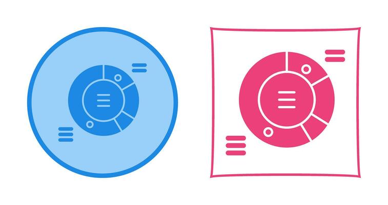 Pie Chart Vector Icon