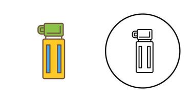 icono de vector de termo