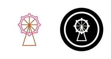 Ferris Wheel Vector Icon