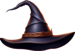 bruja sombrero png con ai generado.