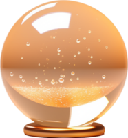 Crystal ball png with AI generated.