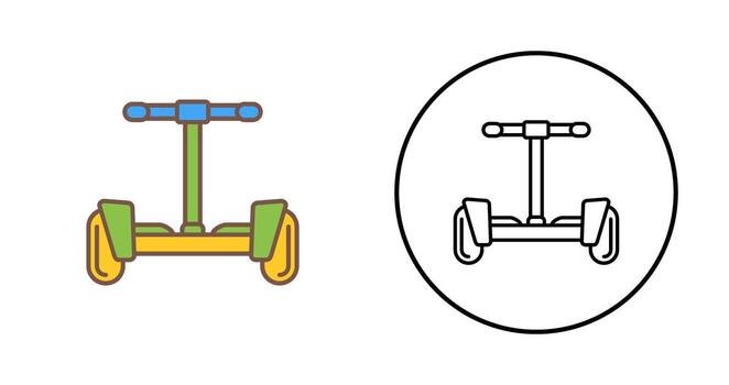 Hoverboard Vector Icon