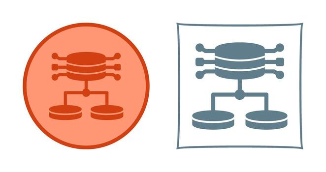 Structured Data Vector Icon