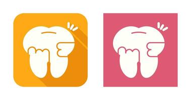 Toothache And Plaque Vector Icon